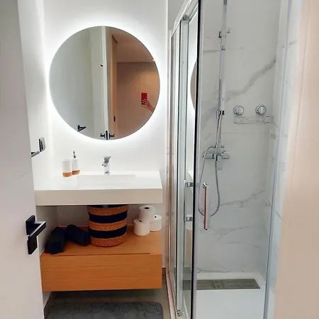 アパート Infinito Azul - Moderno Elegante Com Piscina *
