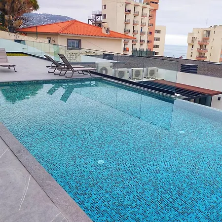 Infinito Azul - Moderno Elegante Com Piscina Апартаменты