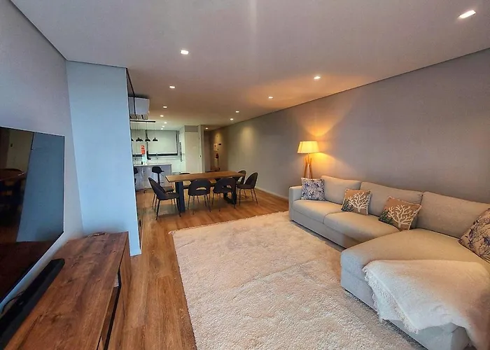 Apartmán Infinito Azul - Moderno Elegante Com Piscina