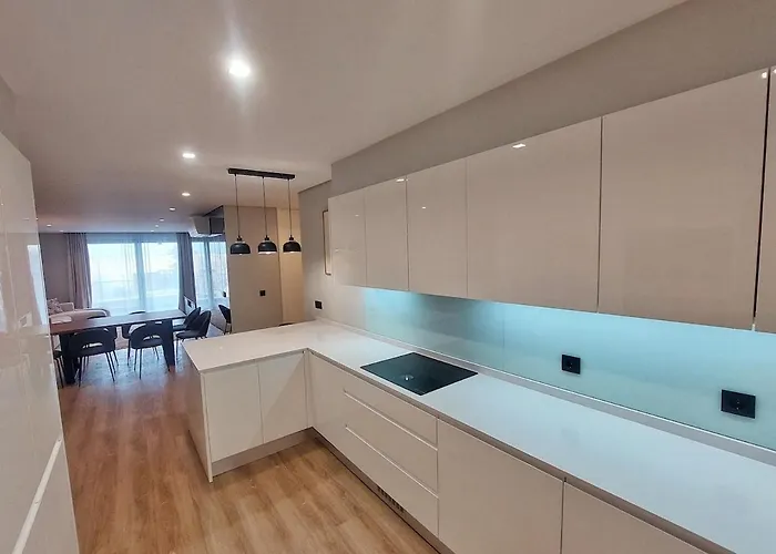 Infinito Azul - Moderno Elegante Com Piscina アパート