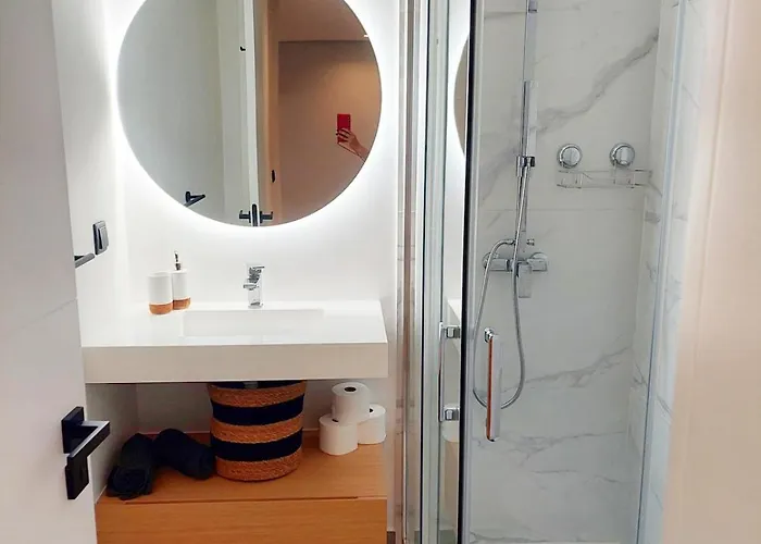 شقة Infinito Azul - Moderno Elegante Com Piscina *