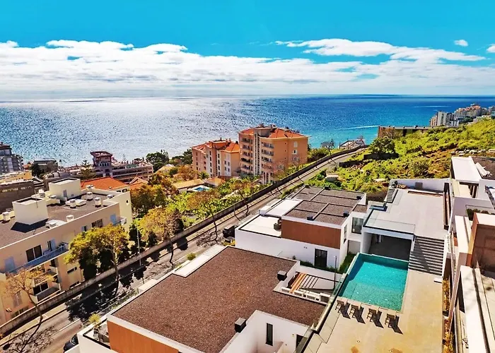 Διαμέρισμα Infinito Azul - Moderno Elegante Com Piscina Φουνκάλ